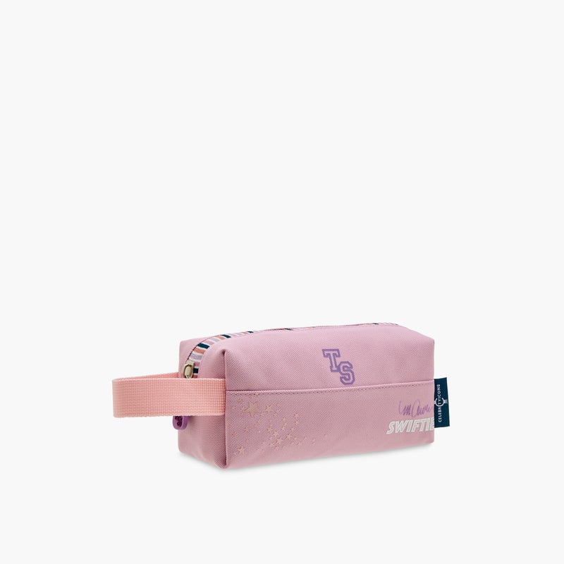celebrity_icons Pouch-1Cmprt-Ts-Star-4L-Girls (Polyester) Pink \ 21X7X8 - Image 2
